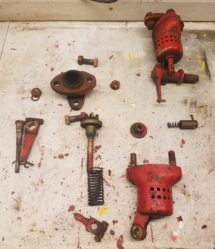 Class 100 passcom valve reduced to a kit of parts